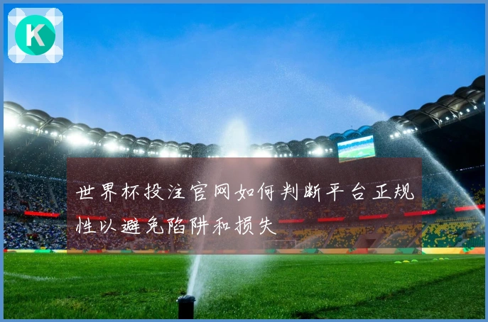 世界杯投注官网如何判断平台正规性以避免陷阱和损失
